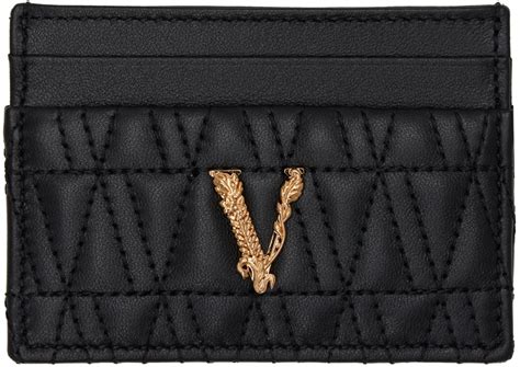 versace card holder men's|versace virtus card holder.